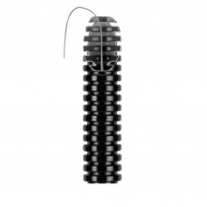 materiale electrice - tub copex, flexibil ignifug mediu, 20 mm, gewiss, negru - gewiss - dx15020r