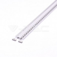 materiale electrice - profil aluminiu pentru banda led, pentru rigips - v-tac - vt-8101